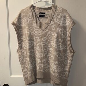 Abercrombie & Fitch Beige Knit Sweater